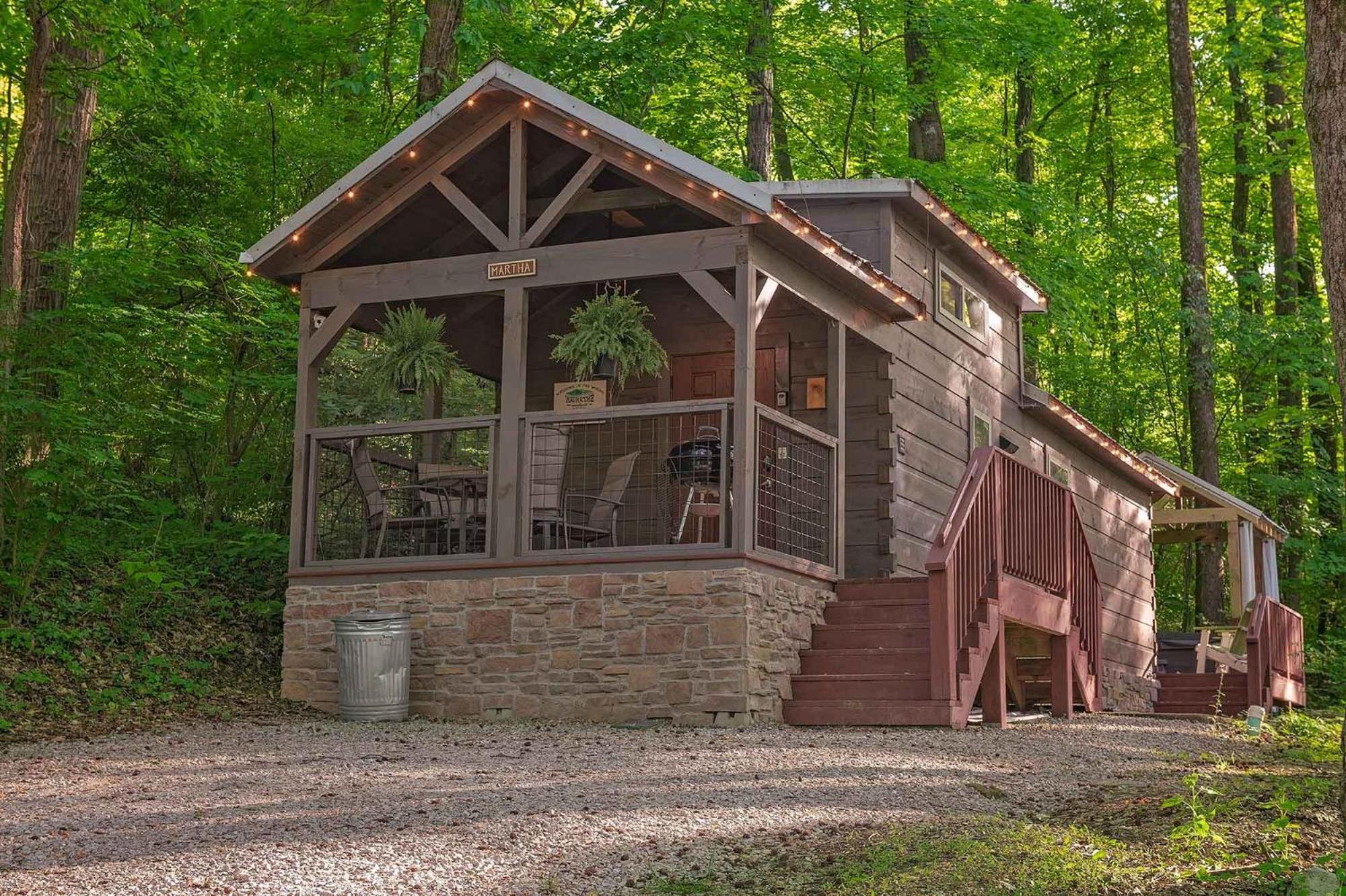 Martha Cabin Tiny Cabin By Downtown Chattanooga Eksteriør billede